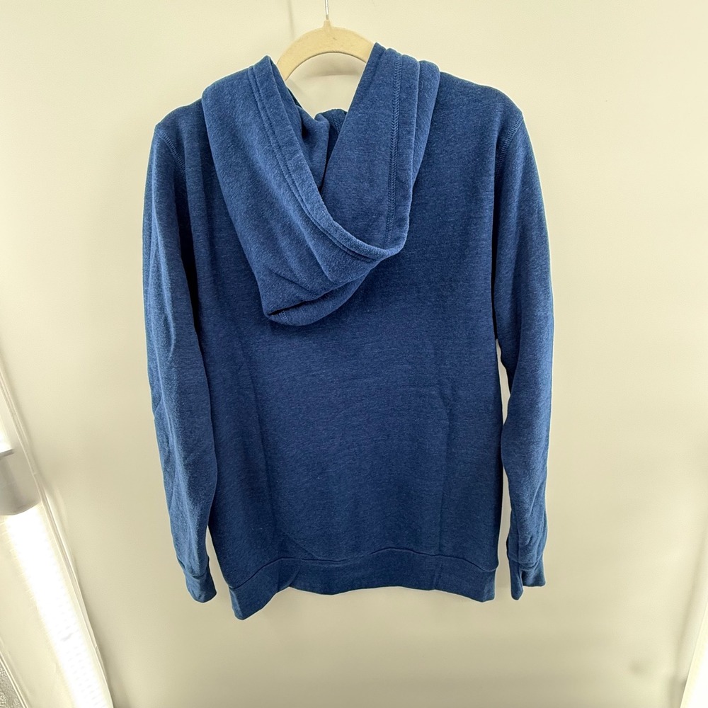 Sporting Kansas City Charlie Hustle Hoodie Blue Fleece MLS Soccer Sweatshirt‎ L - Picture 4 of 4